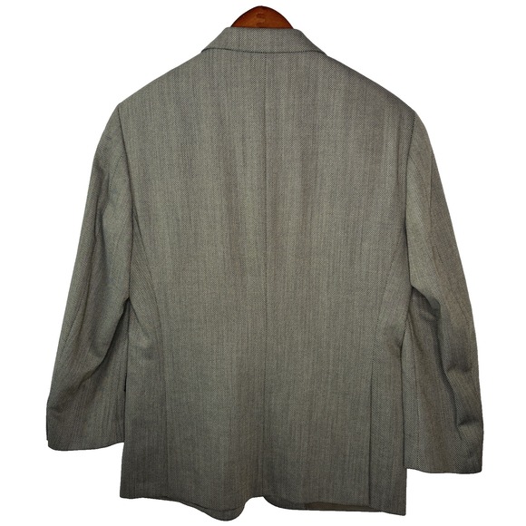 Ermenegildo Zegna 100% Wool Fine Italian Weave Side Vented Sport Coat Blazer 40 - Picture 2 of 12